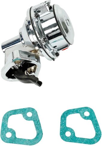 مضخة وقود ميكانيكية من الكروم مع تركيبات متوافقة مع SBC Chevy 265 283 305 307 327 350 400 409 in Kuwait