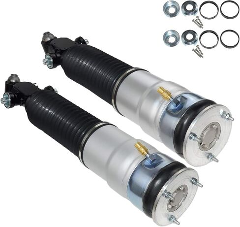 Pair Rear Air Suspension Strut without ADS Replacement for BMW F01 F02 740i 750i 750 760Li 2009-2014 OE# 37126796929 37126796930 37126791675 37126791676 -Rear Air Shock Absorbers in Saudi Arabia