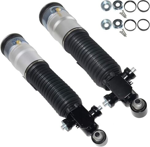 Pair Rear Air Suspension Strut without ADS Replacement for BMW F01 F02 740i 750i 750 760Li 2009-2014 OE# 37126796929 37126796930 37126791675 37126791676 -Rear Air Shock Absorbers in Saudi Arabia