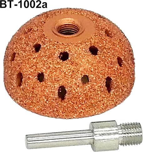 BT-M122a Buffing Wheel Kit for Tire Repair Dia. 2 1/2"(63 mm) 60 Grit 2 pcs/kit with Quick Change Adapter in Kuwait