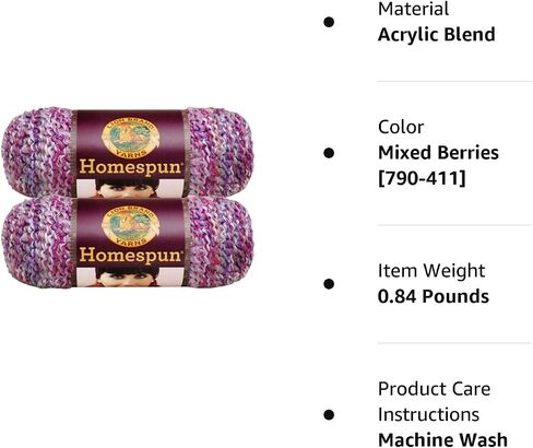 Homespun Yarn-Mixed Berries in Saudi Arabia