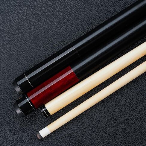 مجموعة من 4 قطع من أغلفة جلدية مقاس 58 بوصة من خشب القيقب الكندي الصلب مقاس 13 مم طرف 19-21 أونصة عصا البلياردو in Kuwait