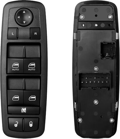 Master Power Window Switch | Compatible with 2009-2012 Dodge Ram 1500 2500 3500 | Replaces# 4602863AD, 4602533AB, 4602533AE, 901-473 in Saudi Arabia