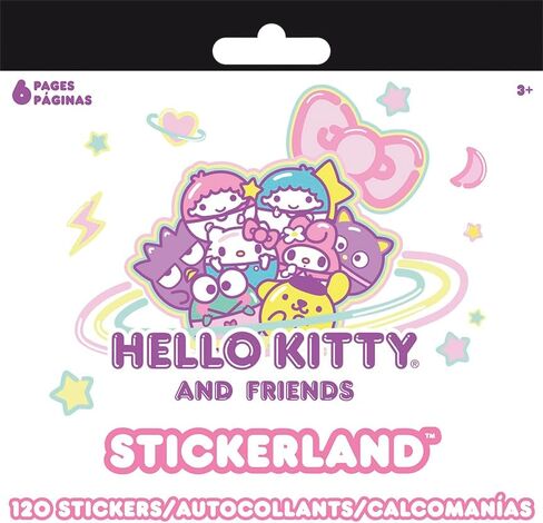Trends International Hello Kitty and Friends Mini Stickerland Pad-6 Page, Multicolor in Saudi Arabia
