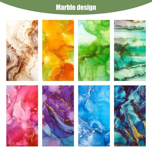 8 قطع من دفاتر الملاحظات الحلزونية الصغيرة، 3 × 5 بوصة دفاتر ملاحظات جيب حلزونية رخامية للكلية دفاتر ملاحظات للنساء هدية اللوازم المدرسية المكتبية in Kuwait