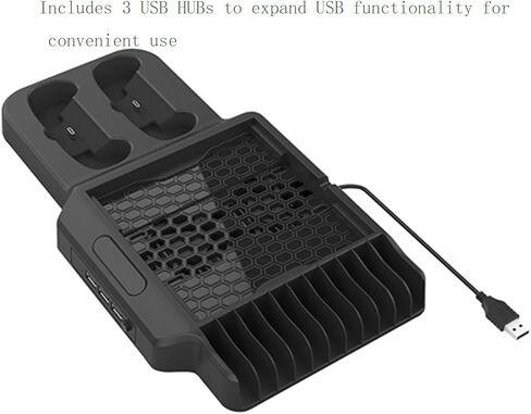 حامل شحن عمودي لأجهزة تحكم Xbox Series S وXbox Series X، وقاعدة مروحة التبريد لـ Xbox Series S وXbox Series X لتخزين قرص وحدة التحكم لحامل تخزين الأقراص المضغوطة لوحدة التحكم X-Box SX/SS in Kuwait
