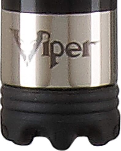 Viper Sinister 58" 2-Piece Billiard/Pool Cue, Black with Burgundy/Cream Points in Saudi Arabia