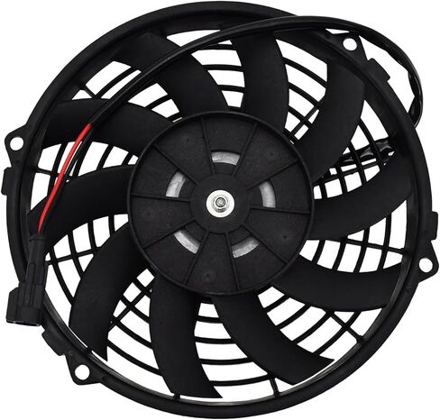 مروحة 78-1181 12 فولت 225 ملم متوافقة مع سلسلة Thermo King V V-100 V-190 V-200 V-300 V-400 V-500 ES-100 ES-200 ES-300 C-090 استبدال VA07-AP12/C-31A 30-315890-42 in Kuwait