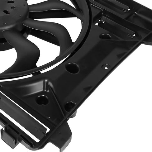 DNA MOTORING OEM-RF-0365 مجموعة مروحة تبريد الرادياتير على طراز المصنع متوافقة مع 08-12 Audi A3 / 12-19 Beetle / 10-11 Beetle Cabrio / 05-10 Bora / 10-14 Golf / 05-18 Jetta in Saudi Arabia