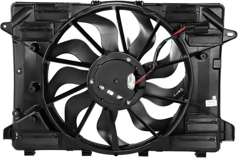 DNA MOTORING OEM-RF-0365 مجموعة مروحة تبريد الرادياتير على طراز المصنع متوافقة مع 08-12 Audi A3 / 12-19 Beetle / 10-11 Beetle Cabrio / 05-10 Bora / 10-14 Golf / 05-18 Jetta in Saudi Arabia
