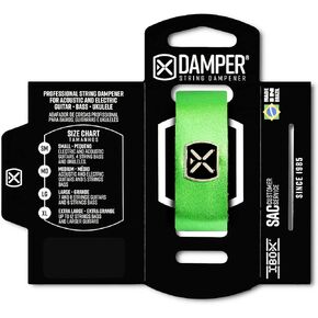 String Damper for Guitar/Bass/Acoustic Guitar - Damper SM (Holographic Blue)