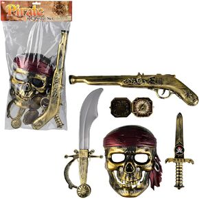 Rhode Island Novelty 5pc Pirate Pistol Set