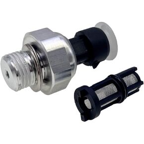 Engine Oil Pressure Sensor 12556117 with Screen Filter Compatible with Silverado Sierra Lacrosse Escalade 2003-2008 4.8L/5.3L/6.0L/6.2L