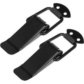 X AUTOHAUX Universal Car Bumper Security Hook Lock Clips Quick Release Hook Clips for Car Trunk Quick Release Fasteners for Trunk Bumpers Fenders 105x33mm 2pcs