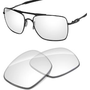 Performance Replacement Lenses Compatible with Oakley Deviation OO4061 - Photochromic Clear to Dark
