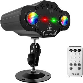 Party Disco Light Sound Control RGB Strobe Light Stage Effect Bar Nightclub Festival Christmas Decoration Light LED Suitable for Home Party Birthday Decoration