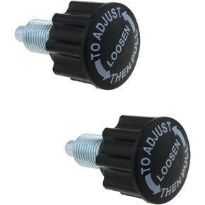 2PCS Fitness Equipment Spring Knob Pop Pin M16 Plum Pull Pin Adjusting Pin Knob Suitable for Exercise Bike and Fitness Equipment