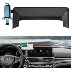 Autorder Car Phone Holder for 2023 2024 2025 Honda Accord Accessories Phone Mount 12.3-Inch Screen Cell Phone Automobile Cradles Hands-Free 360 Degree Rotation