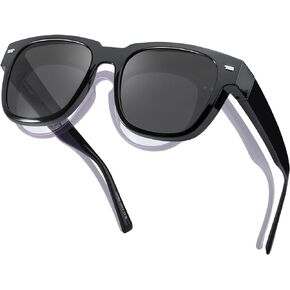 Lightweight TR90 Polarized Fit Over Sunglasses to Wear Over Your Prescription/Reading/Regular Glasses IF1010