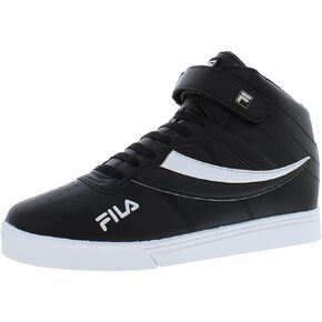 Fila Men's Vulc 13 Reverse Flag Sneaker, White/Black, 7.5