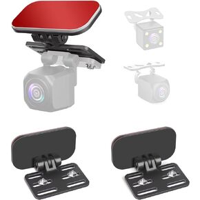 Dash Cam Rear Camera Mount(2 PCS), Universal Rear View Camera Rear Window Mount, Mirror Camera Rear Windshield Backup Camera Bracket, Car Dashcam Reverse Camera Holder, Easy to Install.