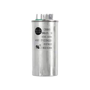 AC Capacitor 80uf 370 VAC or 440 Volt - 80/5 CBB65 HVAC Run Capacitor 80+5 MFD - UL Listed - Soft Start Kit for Condenser Straight Cool, Heat Pump or Air Conditioner