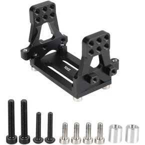 KYX Racing Aluminum Rear Shock Towers Suspension Bracket Shock Absorber Bracket for 1/18 RC Crawler Car Traxxas TRX4M