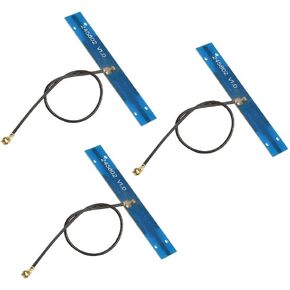 3Pcs 2.4G/5G/5.8G Dual Band Omni PCB Antenna with IPX Connector WiFi Internal