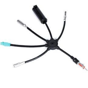 Car Radio All in One Antenna, Antenna Cable Splitter Suitable for Diverse Vehicle Models