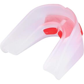 Safetguard Double Mouthguard, Double Sided Boil and Bite Mouth Guard, Double Sided Adult Mouth Guard Teeth Tooth Protector Boxing Taekwondo Accessory
