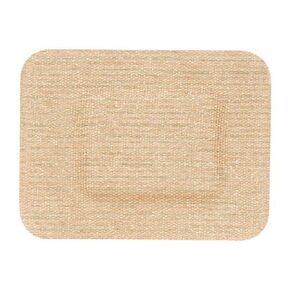 Dukal DER PVJ2D Nutramax Soft Flexible Fabric Patch Bandage, Latex Free, 1-1/2" x 2" (Pack of 100)
