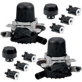 17610-0S010 Secondary Air Injection Pump Compatible with 2008-2013 Lexus LX570 2008-2013 Toyota Land Cruiser 2006-2012 Toyota Sequoia 2007-2013 Tundra Smog Pump Replacement# 10200231AA (2pcs)