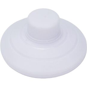 Black Floor Foot Switch,Round Floor Foot Switch Inline, Plastic Inline Foot Pedal Lamp Switch w/Push Step-on-Button for LED Light On-Off Control