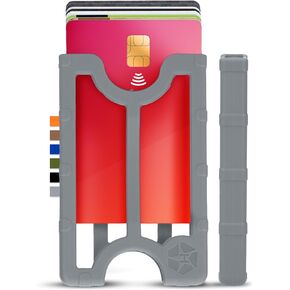 Minimalist Wallet for Men and Women - Durable Polymer Slim Wallets - Card Holder - Made In The USA.