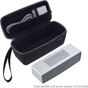Replacement Carry Case Compatible with Bose Soundlink Mini 1 and 2 Designed to Protect and Transport - Bubble Padded Interior - Mesh Pocket to Store Power Adapter