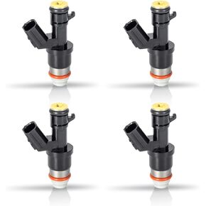 ENA Fuel Injector Replacement for 16450R40Y01 FJ1046 8002082N MP56160 Compatible with Honda CR-V Acura ILX TSX Accord Civic l4 2.4L 2008 2009 2010 2011 2012 2013 2014 2015 Set of 4