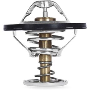 Mishimoto MMTS-F2D-96L High-Temp Thermostat Compatible With Ford 7.3 Powerstroke 1996-2003 Silver