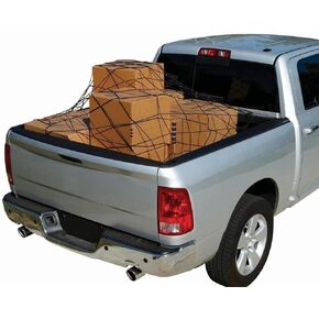 Trunk Net Cargo Bed Tie Down Hooks for Truck Pickup Compact Size 60" x 78" New