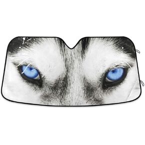 Custom Personalized Customize Logo Image Car Windshield Sun Shade Block UV Rays Sun Visor Protector Accordion Folding Sunshade Keep Vehicle Cool and Damage Free