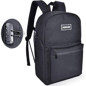 Travel Laptop Backpack, 15.6 inch Anti Theft Slim Durable Work Backpack With Combination Lock for Men & Women,Lightweight Casual Backpack for College