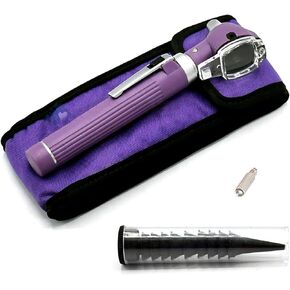 OdontoMed2011® 'MINI OTOSCOPE' FIBER OPTIC EXAMINATION + FREE BULB (BLACK)