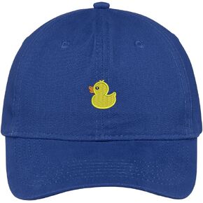 Trendy Apparel Shop Small Duck Embroidered Soft Cotton Low Profile Dad Hat Baseball Cap