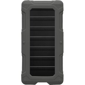 kwmobile Silicone Case Compatible with WD Black P40 GameDrive - Case Protective Cover for SSD Drive - Black