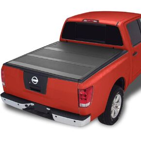 Armordillo USA 8700907 CoveRex FS3 Series Soft Tri-Fold Truck Bed Tonneau Cover Fits 2004-2015 Nissan Titan 6.5 Ft (78") Bed