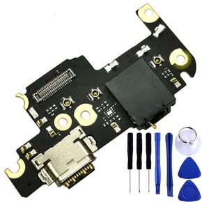 Moto One 5G ACE USB Charging Port Flex Cable Replacement for Motorola Moto G 5G 6.7" XT2113 Charger Dock Connector PCB Board Port Flex Repair Part