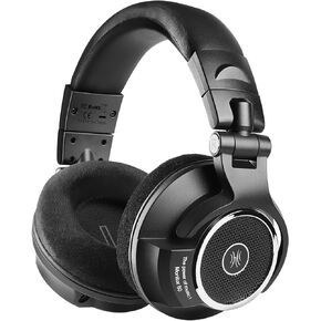 OneOdio Monitor 80 Open Back Headphones- Studio Headphones for Mixing Mastering Editing, Wired Over Ear Headphones for Professional Studio Applications, 250 Ohm, Velour Earmuffs, Sound Isolation
