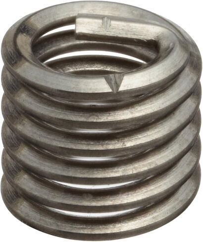 E-Z Lok SK20315 Helical Threaded Insert Kit, 304 Stainless Steel, #5-40 Thread Size, 0.188" Installed Length (Pack of 10) in Saudi Arabia