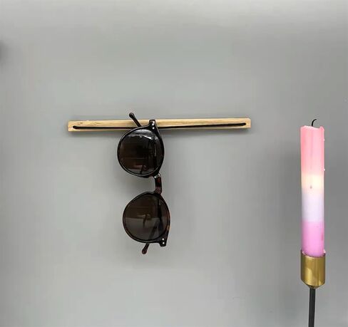 12 PCS Colorful Sunglasses Holder Wall Hanging Glasses Organizer - Space Saving Sunglasses Rack and Eye Glass Holder Stand in Saudi Arabia