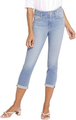 NYDJ Women's Chloe Capris Hollywood Waistband & Cuff In Mesmerize in Saudi Arabia