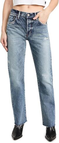 MOUSSY VINTAGE Women's Sundown Straight Jeans in Kuwait
